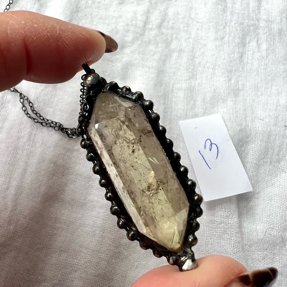 * NEW STOCK! * DT Citrine Chakra Clearing Necklace Pendant - Picture 12 of 16